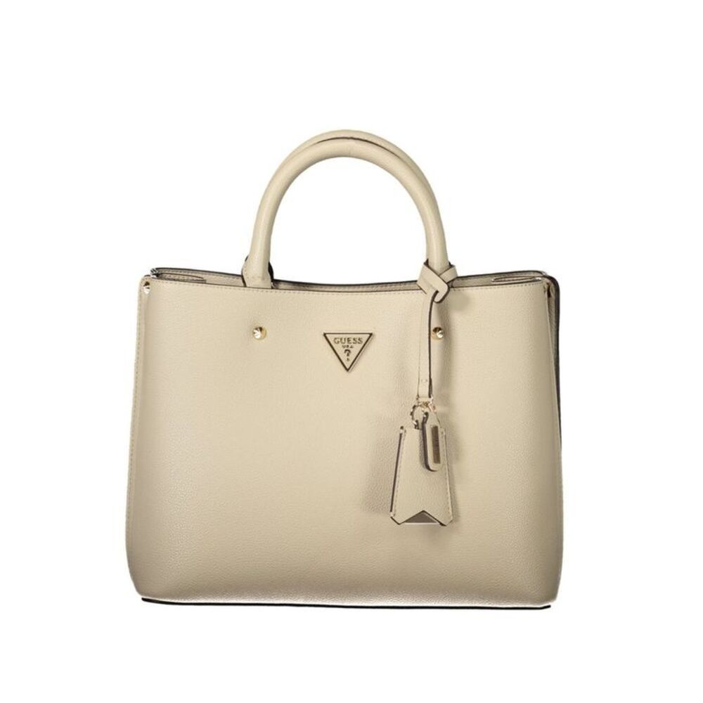 Guess Jeans Beige Polyurethane Women Women's Bag